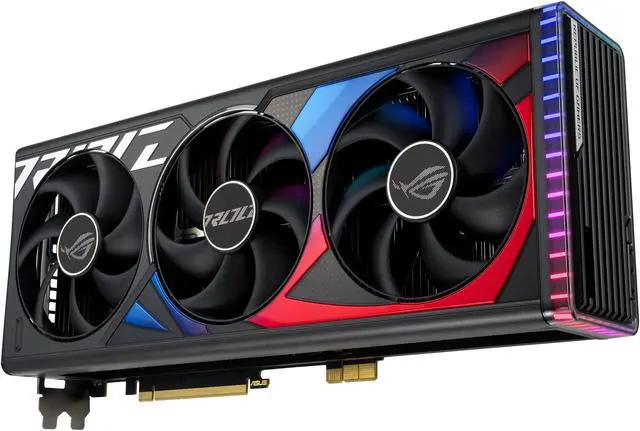 Alt view image 11 of 16 - ASUS ROG Strix GeForce RTX 4090 BTF OC Edition Gaming Graphics Card (PCIe 4.0, Exclusive to ASUS BTF ATX Motherboards, GC-HPWR Gold Finger, Hidden-Connector Design) ROG-STRIX-RTX4090-O24G-BTF-GAMING