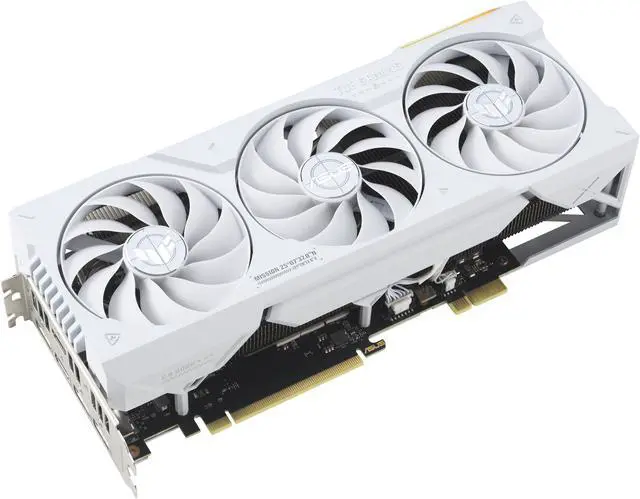 Alt view image 3 of 16 - ASUS TUF Gaming GeForce RTX 4070 Ti SUPER BTF White OC Edition Gaming Graphics Card (Exclusive to ASUS BTF ATX Motherboards, Graphics card high-power gold finger) TUF-RTX4070TIS-O16G-BTF-WHITE