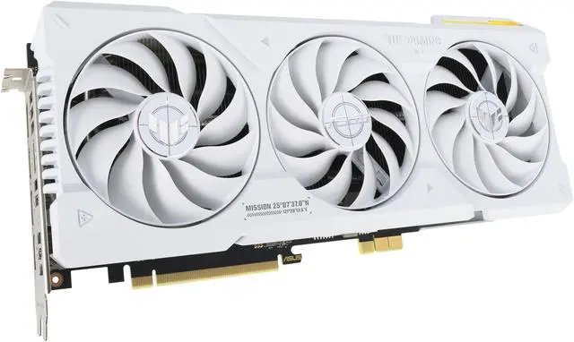 Alt view image 5 of 16 - ASUS TUF Gaming GeForce RTX 4070 Ti SUPER BTF White OC Edition Gaming Graphics Card (Exclusive to ASUS BTF ATX Motherboards, Graphics card high-power gold finger) TUF-RTX4070TIS-O16G-BTF-WHITE