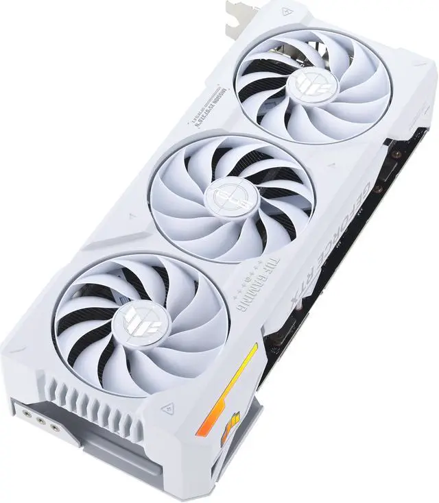 Alt view image 8 of 16 - ASUS TUF Gaming GeForce RTX 4070 Ti SUPER BTF White OC Edition Gaming Graphics Card (Exclusive to ASUS BTF ATX Motherboards, Graphics card high-power gold finger) TUF-RTX4070TIS-O16G-BTF-WHITE