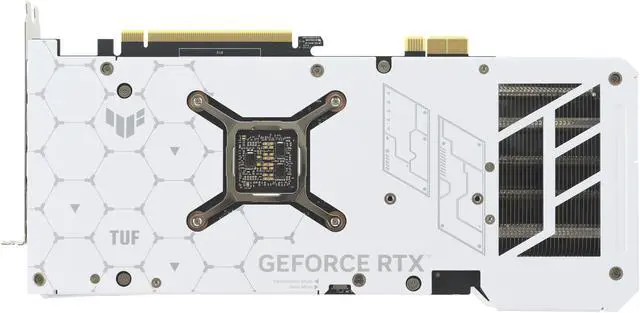 Alt view image 10 of 16 - ASUS TUF Gaming GeForce RTX 4070 Ti SUPER BTF White OC Edition Gaming Graphics Card (Exclusive to ASUS BTF ATX Motherboards, Graphics card high-power gold finger) TUF-RTX4070TIS-O16G-BTF-WHITE