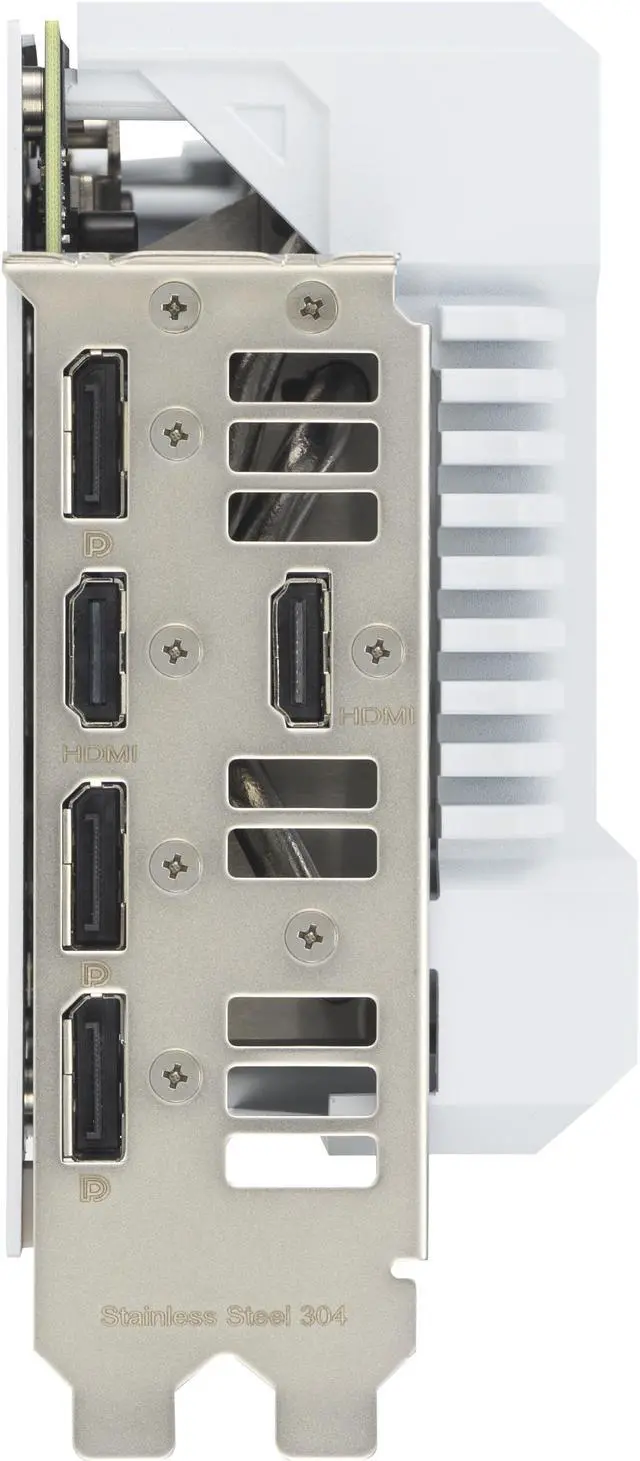 Alt view image 11 of 16 - ASUS TUF Gaming GeForce RTX 4070 Ti SUPER BTF White OC Edition Gaming Graphics Card (Exclusive to ASUS BTF ATX Motherboards, Graphics card high-power gold finger) TUF-RTX4070TIS-O16G-BTF-WHITE