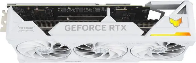 Alt view image 12 of 16 - ASUS TUF Gaming GeForce RTX 4070 Ti SUPER BTF White OC Edition Gaming Graphics Card (Exclusive to ASUS BTF ATX Motherboards, Graphics card high-power gold finger) TUF-RTX4070TIS-O16G-BTF-WHITE