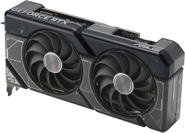 Alt view image 5 of 13 - ASUS Dual GeForce RTX 4070 Ti SUPER OC Edition (PCIe 4.0, 16GB GDDR6X, DLSS 3, HDMI 2.1a, DisplayPort 1.4a, 2.56-slot design, Axial-tech fan design, 0dB technology) DUAL-RTX4070TIS-O16G