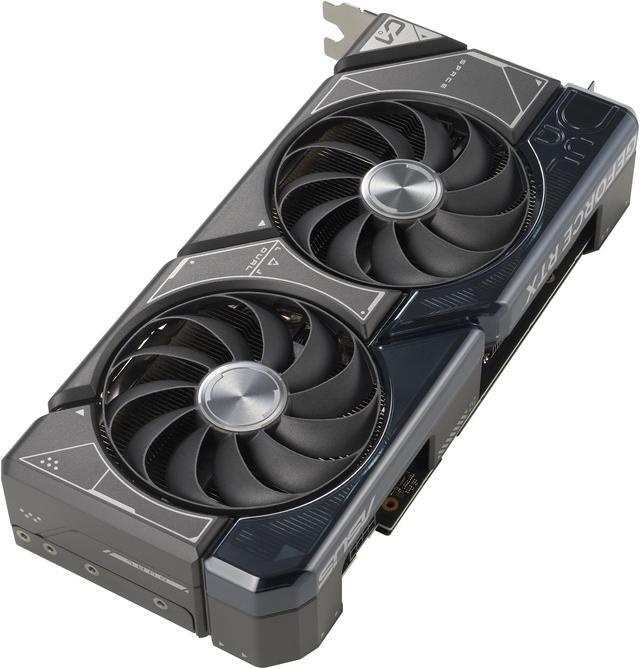 Alt view image 6 of 13 - ASUS Dual GeForce RTX 4070 Ti SUPER OC Edition (PCIe 4.0, 16GB GDDR6X, DLSS 3, HDMI 2.1a, DisplayPort 1.4a, 2.56-slot design, Axial-tech fan design, 0dB technology) DUAL-RTX4070TIS-O16G