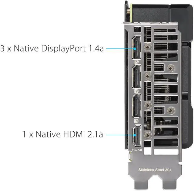 Alt view image 8 of 10 - ASUS Dual GeForce RTX 4060 Ti EVO OC Edition 16GB GDDR6 (PCIe 4.0, 16GB GDDR6, DLSS 3, HDMI 2.1a, DisplayPort 1.4a, 2.5-slot design, Axial-tech fan design, 0dB technology) DUAL-RTX4060TI-O16G-EVO