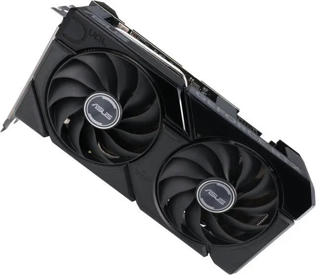 Alt view image 4 of 15 - ASUS Dual GeForce RTX 4070 SUPER EVO 12GB GDDR6X (PCIe 4.0, 12GB GDDR6X, DLSS 3, HDMI 2.1a, DisplayPort 1.4a, 2.5-slot design, Axial-tech fan design, 0dB technology) DUAL-RTX4070S-12G-EVO
