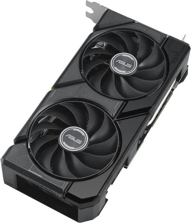 Alt view image 8 of 15 - ASUS Dual GeForce RTX 4070 SUPER EVO 12GB GDDR6X (PCIe 4.0, 12GB GDDR6X, DLSS 3, HDMI 2.1a, DisplayPort 1.4a, 2.5-slot design, Axial-tech fan design, 0dB technology) DUAL-RTX4070S-12G-EVO