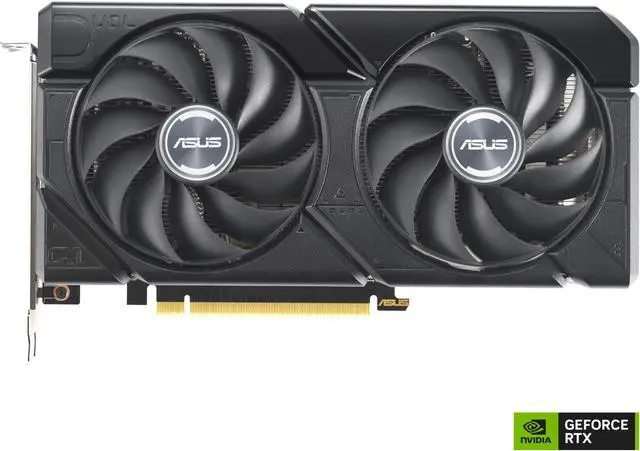 Alt view image 2 of 15 - ASUS Dual GeForce RTX 4070 SUPER EVO 12GB GDDR6X (PCIe 4.0, 12GB GDDR6X, DLSS 3, HDMI 2.1a, DisplayPort 1.4a, 2.5-slot design, Axial-tech fan design, 0dB technology) DUAL-RTX4070S-12G-EVO