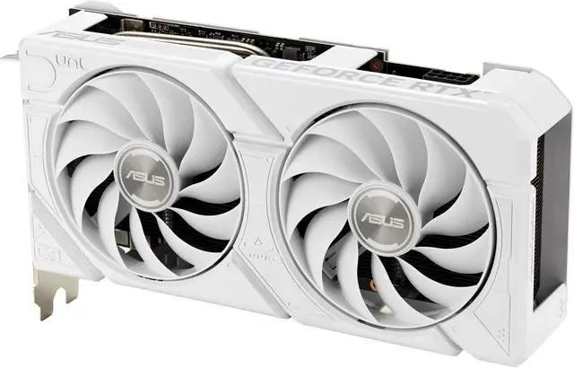 Alt view image 8 of 14 - ASUS Dual GeForce RTX 4060 8GB GDDR6 PCI Express 4.0 ATX Graphics Card DUAL-RTX4060-O8G-EVO-WHITE
