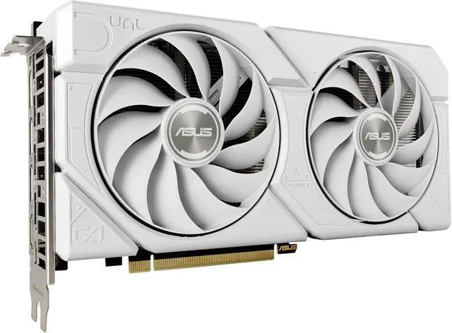 Alt view image 9 of 14 - ASUS Dual GeForce RTX 4060 8GB GDDR6 PCI Express 4.0 ATX Graphics Card DUAL-RTX4060-O8G-EVO-WHITE