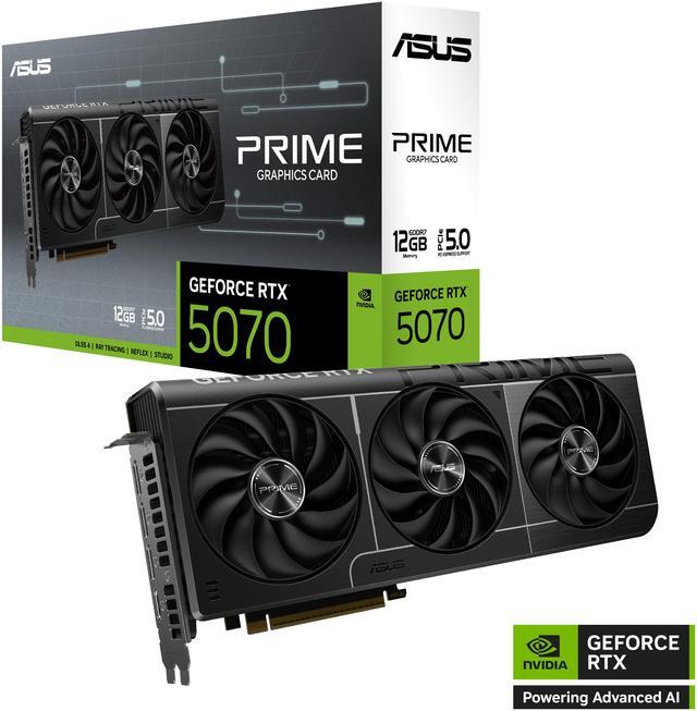 Alt view image 11 of 13 - ASUS PRIME GeForce RTX 5070 12GB 192-Bit GDDR7 PCI Express 5.0 Graphics Card PRIME-RTX5070-12G