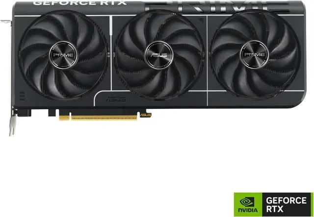 Alt view image 2 of 12 - ASUS PRIME GeForce RTX 5080 16GB 256-Bit GDDR7 PCI-Express 5.0 DLSS 4.0 Graphics Card PRIME-RTX5080-16G