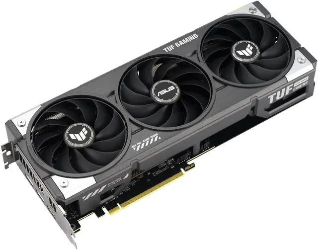 Alt view image 5 of 12 - ASUS TUF Gaming Radeon RX 9060 XT 16GB GDDR6 PCI Express 5.0 x16 ATX Graphics Card TUF-RX9060XT-O16G-GAMING RX 9060XT 16GB