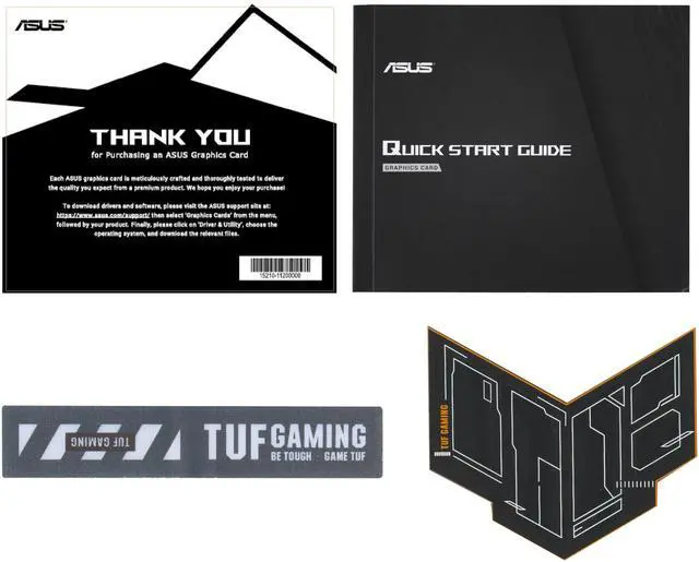 Alt view image 12 of 12 - ASUS TUF Gaming Radeon RX 9060 XT 16GB GDDR6 PCI Express 5.0 x16 ATX Graphics Card TUF-RX9060XT-O16G-GAMING RX 9060XT 16GB