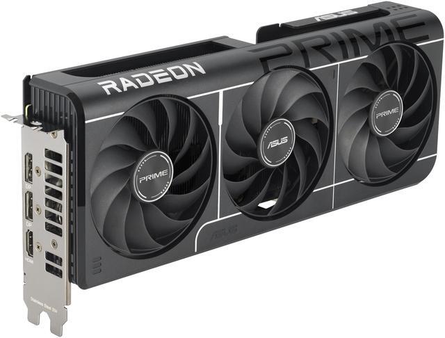 Alt view image 3 of 12 - ASUS PRIME Radeon RX 9060 XT 16GB GDDR6 PCI Express 5.0 x16 ATX Graphics Card PRIME-RX9060XT-O16G RX 9060XT 16GB