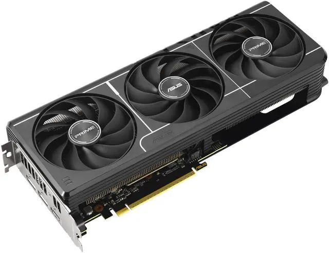 Alt view image 4 of 12 - ASUS PRIME Radeon RX 9060 XT 8GB GDDR6 PCI Express 5.0 x16 ATX Graphics Card PRIME-RX9060XT-O8G RX 9060XT 8GB