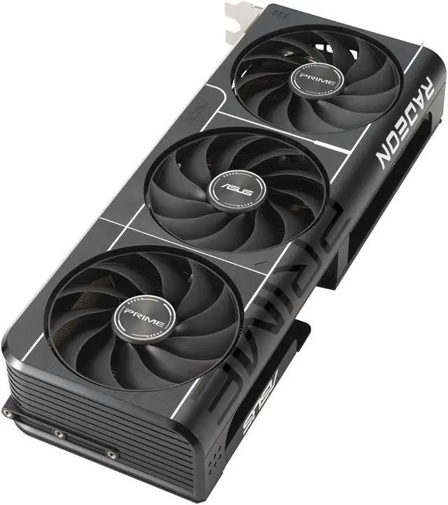 Alt view image 5 of 12 - ASUS PRIME Radeon RX 9060 XT 8GB GDDR6 PCI Express 5.0 x16 ATX Graphics Card PRIME-RX9060XT-O8G RX 9060XT 8GB