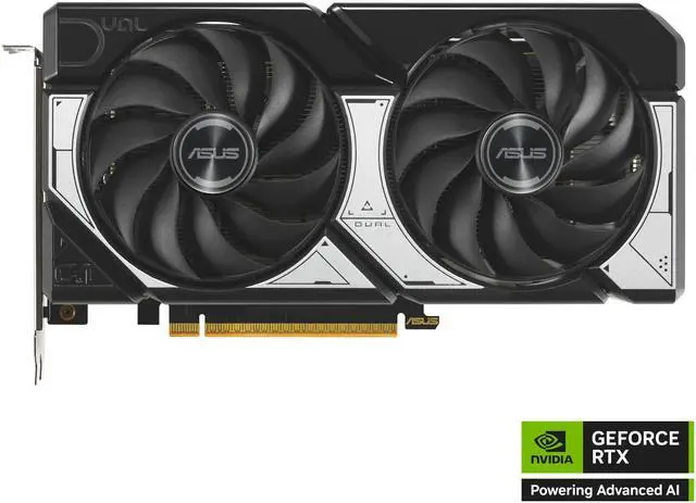 Alt view image 2 of 10 - ASUS Dual GeForce RTX 5060 8GB GDDR7 PCI Express 5.0 x8 ATX Graphics Card DUAL-RTX5060-O8G