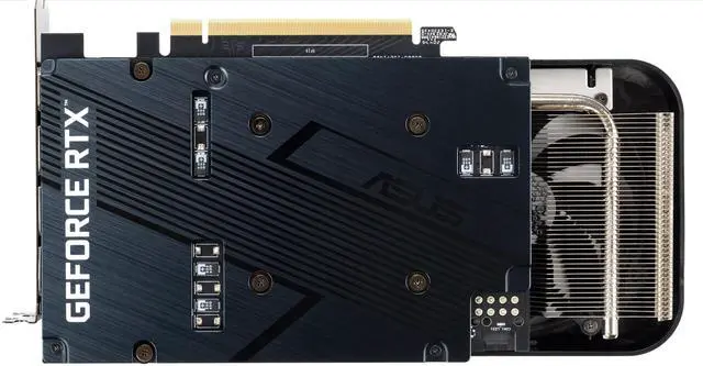 Alt view image 2 of 3 - ASUS Dual GeForce RTX 3070 8GB GDDR6 PCI Express 4.0 Graphics Card DUAL-RTX3070-8G-SI