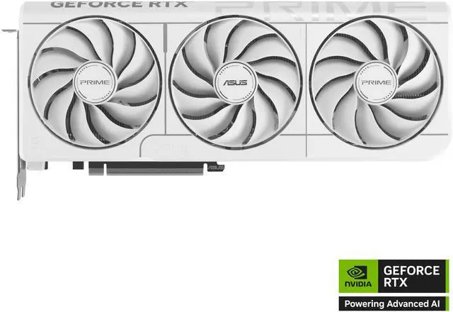 Alt view image 2 of 13 - ASUS PRIME GeForce RTX 5070 12GB GDDR7 PCI Express 5.0 x16 ATX Graphics Card DLSS 4.0 PRIME-RTX5070-O12G-WHITE