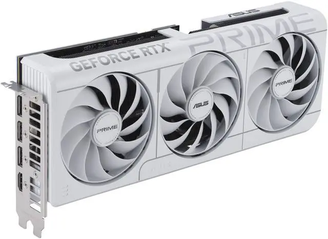 Alt view image 3 of 13 - ASUS PRIME GeForce RTX 5070 12GB GDDR7 PCI Express 5.0 x16 ATX Graphics Card DLSS 4.0 PRIME-RTX5070-O12G-WHITE
