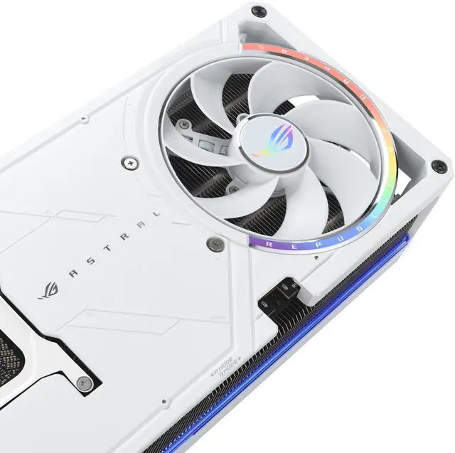 Alt view image 16 of 19 - ASUS ROG Astral GeForce RTX 5090 32GB GDDR7 PCI Express 5.0 Graphics Card ROG-ASTRAL-RTX5090-O32G-WHITE