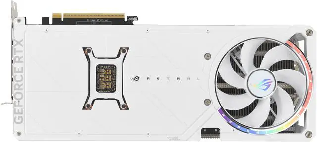 Alt view image 4 of 16 - ASUS ROG Astral GeForce RTX 5080 16GB GDDR7 PCI Express 5.0 x16 DLSS 4.0 Graphics Card ROG-ASTRAL-RTX5080-O16G-WHITE