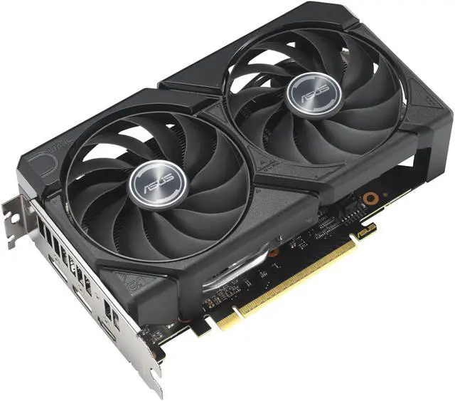 Alt view image 5 of 14 - ASUS Dual Radeon RX 9060 XT 16GB GDDR6 PCI Express 5.0 x16 ATX Graphics Card DUAL-RX9060XT-16G