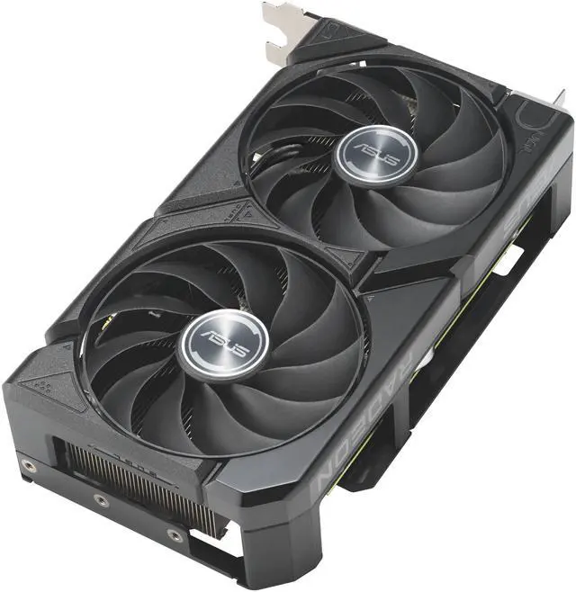 Alt view image 6 of 14 - ASUS Dual Radeon RX 9060 XT 16GB GDDR6 PCI Express 5.0 x16 ATX Graphics Card DUAL-RX9060XT-16G