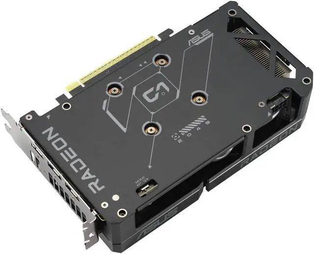 Alt view image 7 of 14 - ASUS Dual Radeon RX 9060 XT 16GB GDDR6 PCI Express 5.0 x16 ATX Graphics Card DUAL-RX9060XT-16G