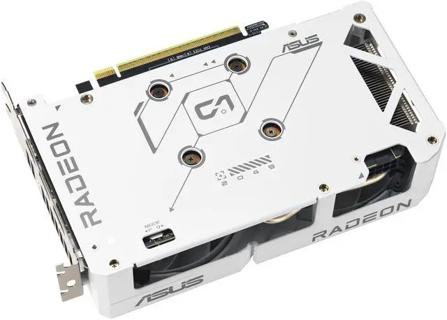 Alt view image 7 of 14 - ASUS Dual Radeon RX 9060 XT 16GB GDDR6 PCI Express 5.0 x16 ATX Graphics Card DUAL-RX9060XT-16G-WHITE