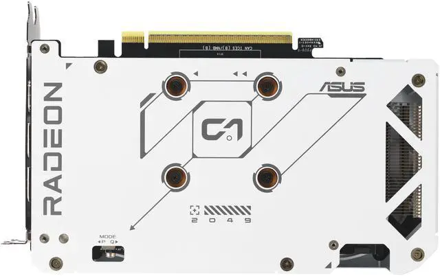 Alt view image 8 of 14 - ASUS Dual Radeon RX 9060 XT 16GB GDDR6 PCI Express 5.0 x16 ATX Graphics Card DUAL-RX9060XT-16G-WHITE