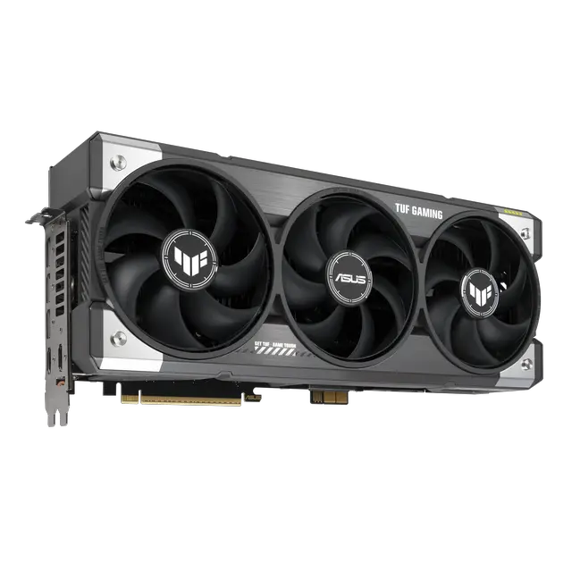 Alt view image 6 of 10 - ASUS TUF Gaming GeForce RTX 5080 16GB GDDR7 BTF OC Edition Gaming Graphics Card (PCIe 5.0, HDMI/DP 2.1, 3.6-slot, military-grade components, detachable GC-HPWR adapter)