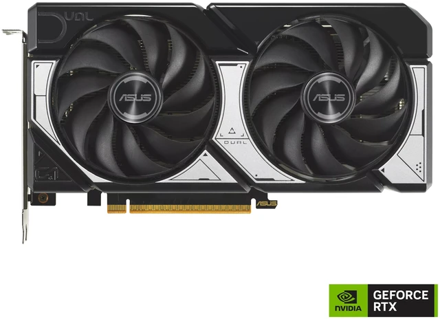 Alt view image 2 of 9 - ASUS Dual GeForce RTX 5060 8GB GDDR7 PCI Express 5.0 ATX Graphics Card DUAL-RTX5060-O8G-A
