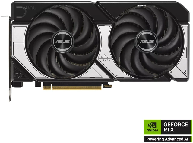 Alt view image 2 of 7 - ASUS Dual GeForce RTX 5070 12GB GDDR7 PCI Express 5.0 x16 ATX Graphics Card DUAL-RTX5070-O12G