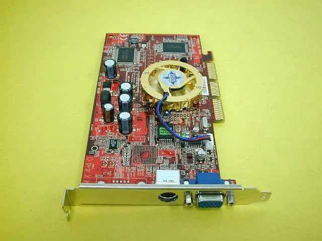 Main image of MSI GeForce4 MX440 64MB DDR AGP 2X/4X Graphics Card G4MX440-T