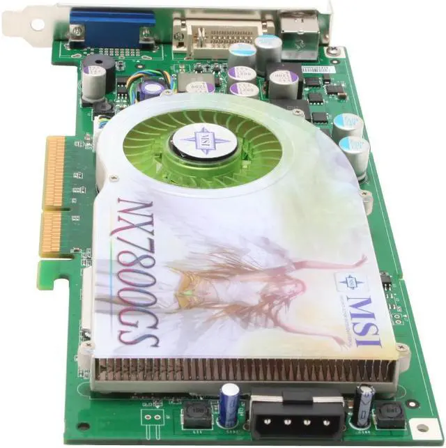 Alt view image 3 of 6 - MSI GeForce 7800GS 256MB GDDR3 AGP 4X/8X Graphics Card NX7800GS-TD256