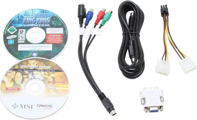 Alt view image 5 of 6 - MSI GeForce 7800GS 256MB GDDR3 AGP 4X/8X Graphics Card NX7800GS-TD256