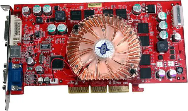 Alt view image 2 of 5 - MSI GeForce FX 5900XT 128MB DDR AGP 4X/8X Graphics Card FX5900XT-VTD128