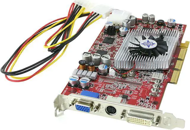 MSI Radeon 9800PRO Graphics Card RX9800PRO-TD128