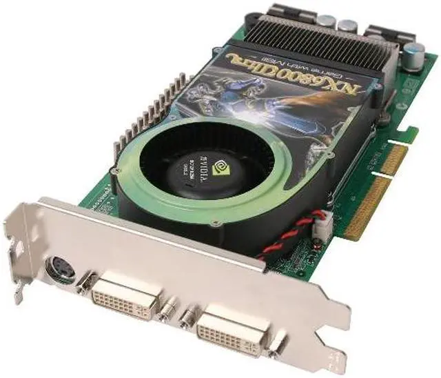 Main image of MSI GeForce 6800Ultra 256MB GDDR3 AGP 4X/8X Graphics Card NX6800U-T2D256