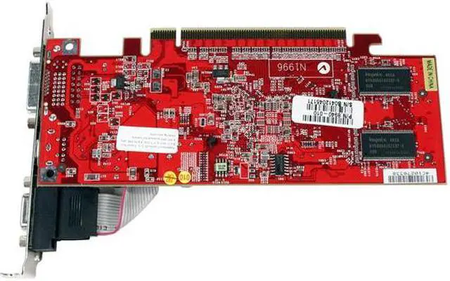 Alt view image 3 of 5 - MSI Radeon X300SE 128MB DDR PCI Express x16 Graphics Card RX300SE-TD128E