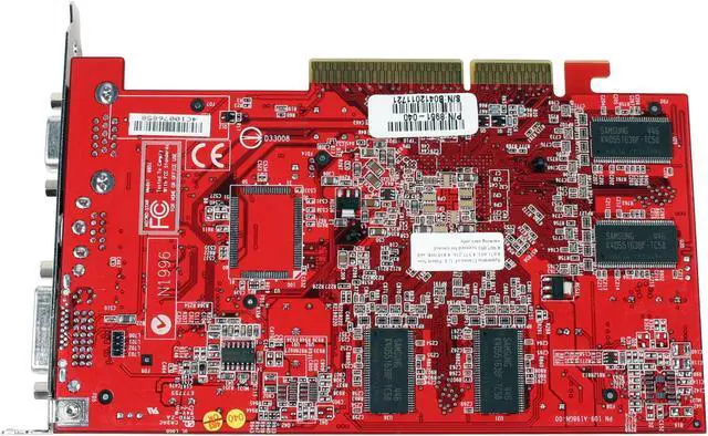 Alt view image 3 of 5 - MSI Radeon 9550 256MB DDR AGP 4X/8X Graphics Card RX9550-TD256