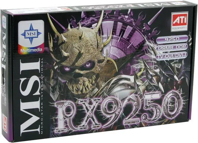 Carte VGA MSI GeForce MX4000-T64 128MB MS-8936 - AGP Slot