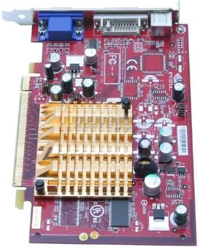 Alt view image 2 of 5 - MSI GeForce 6200TC Supporting 256MB* (64MB Memory On-Board) DDR PCI Express x16 Graphics Card NX6200TC-TD64ES