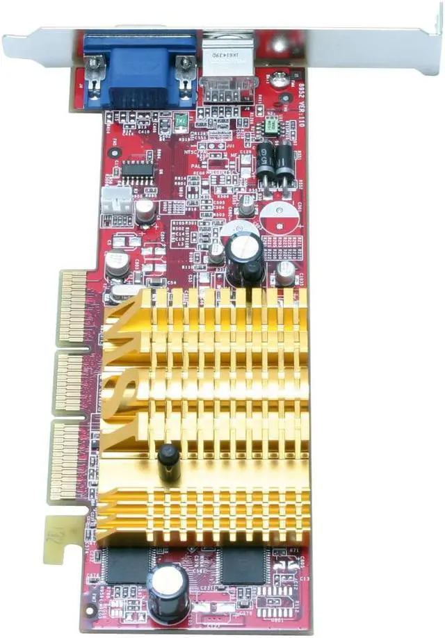 Alt view image 2 of 5 - MSI Radeon 9250 64MB DDR AGP 4X/8X Graphics Card RX9250-T64