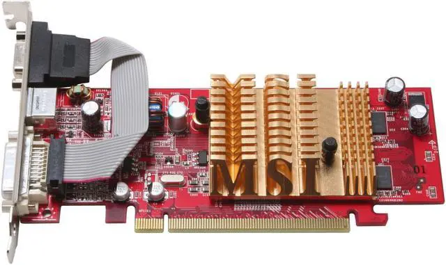 MSI Radeon X300SE HyperMemory Graphics Card RX300HM-TD128ELF