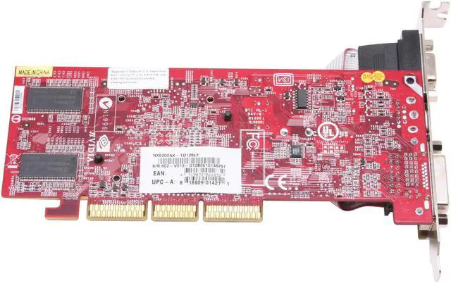 Alt view image 4 of 6 - MSI GeForce 6200 128MB DDR AGP 4X/8X Graphics Card NX6200AX-TD128LF