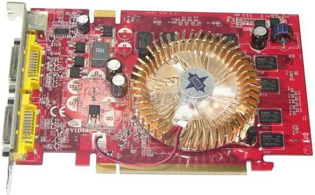 Alt view image 2 of 3 - MSI GeForce 7600GS 256MB GDDR2 PCI Express x16 SLI Support Graphics Card NX7600GS-T2D256E